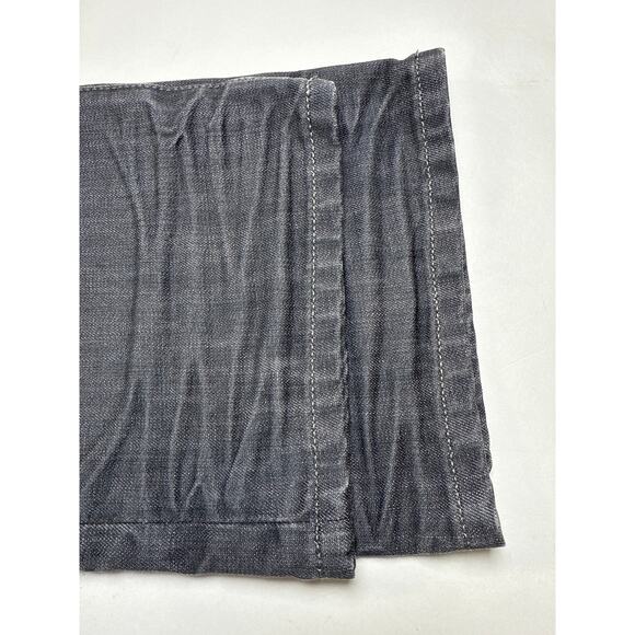 Express Jeans Mens 34 X 32 Gray Blake Loose Fit Bootcut Denim Casual Normcore - Picture 8 of 8